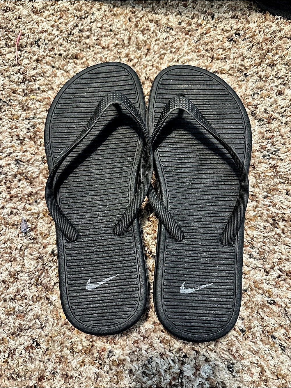 Nike Solay Thong Flip Flop Women's Black US 7